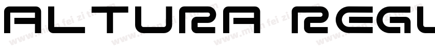 Altura regular字体转换